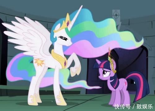 小马宝莉传说中的宇宙公主超强无敌,后期不耐打,屡战屡败