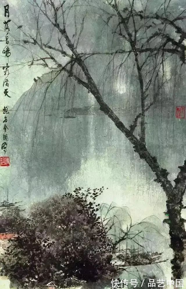 陈子庄#傅抱石:一位把个性与才情融入自己绘画中的大画家