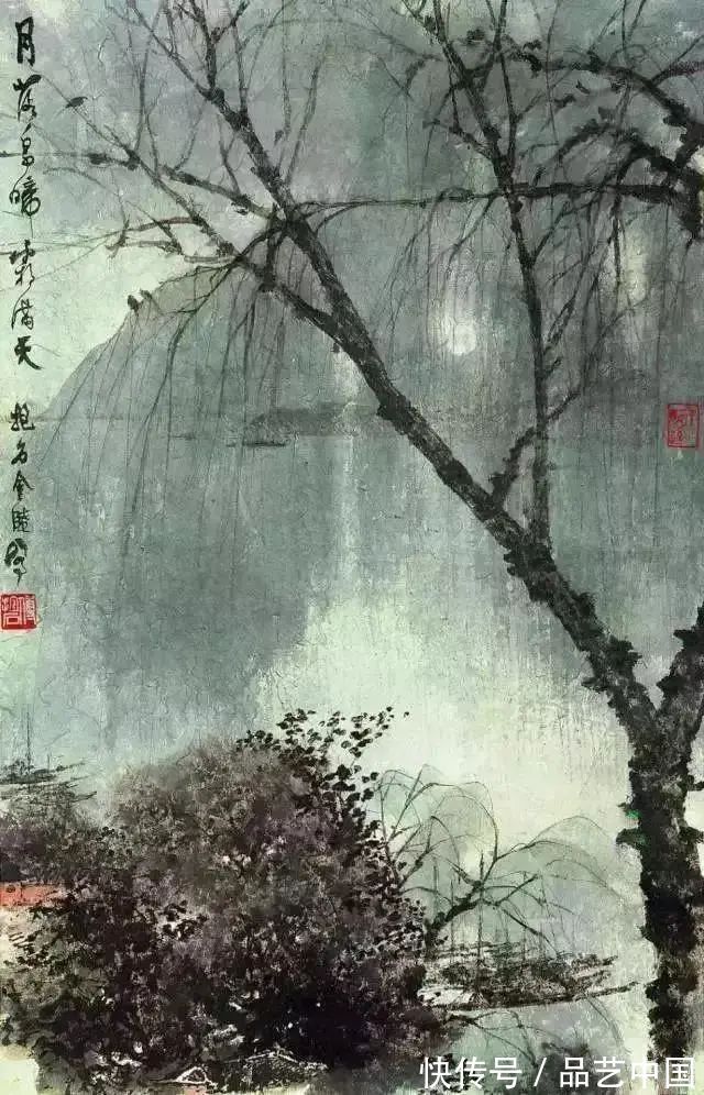 陈子庄#傅抱石：一位把个性与才情融入自己绘画中的大画家