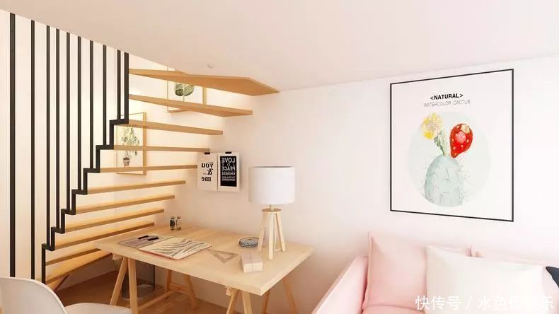 小姐姐|玄关变厨房24㎡小户型单间爆改,上下层设计变48㎡复式,大赞!