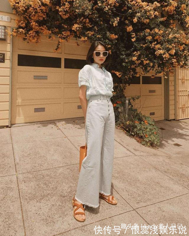 阔腿裤 都是小个子，日本博主PK法式优雅风，哪个赢？穿对风格才是王道
