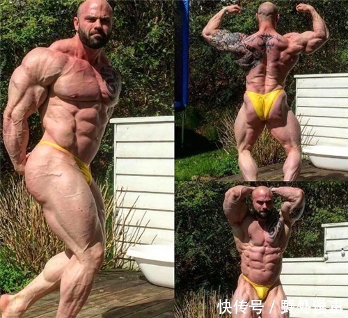 职业运动员|挪威男子吃生牛肉健身10年，如今被兽化，体型夸张却抱得美人归
