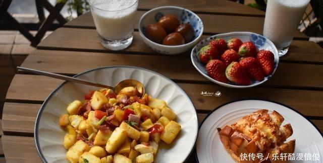 两口子的6天早餐,做法简单又好吃,吃得舒服,自律的生活很美好