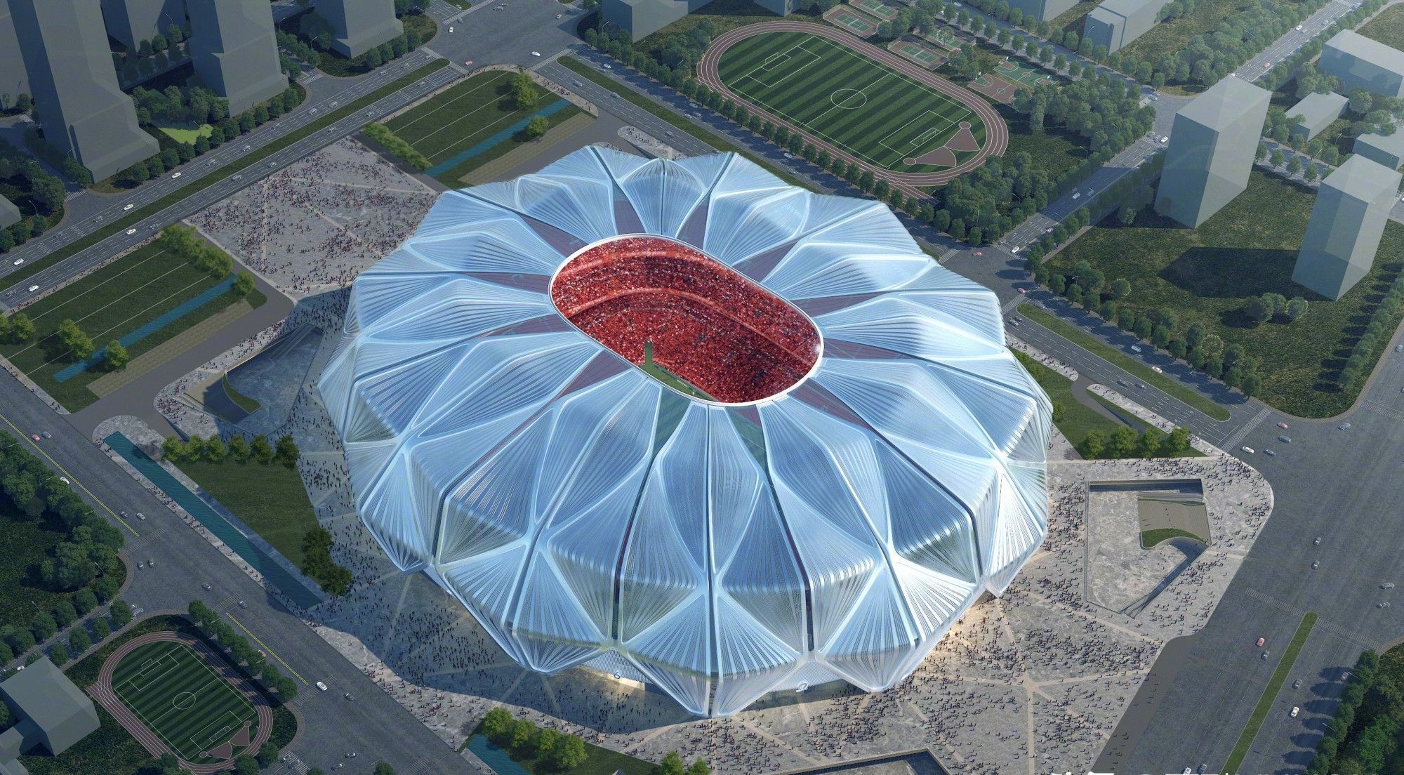 未来|未来全球最大足球场：耗资120亿可容纳10万人，中国建造