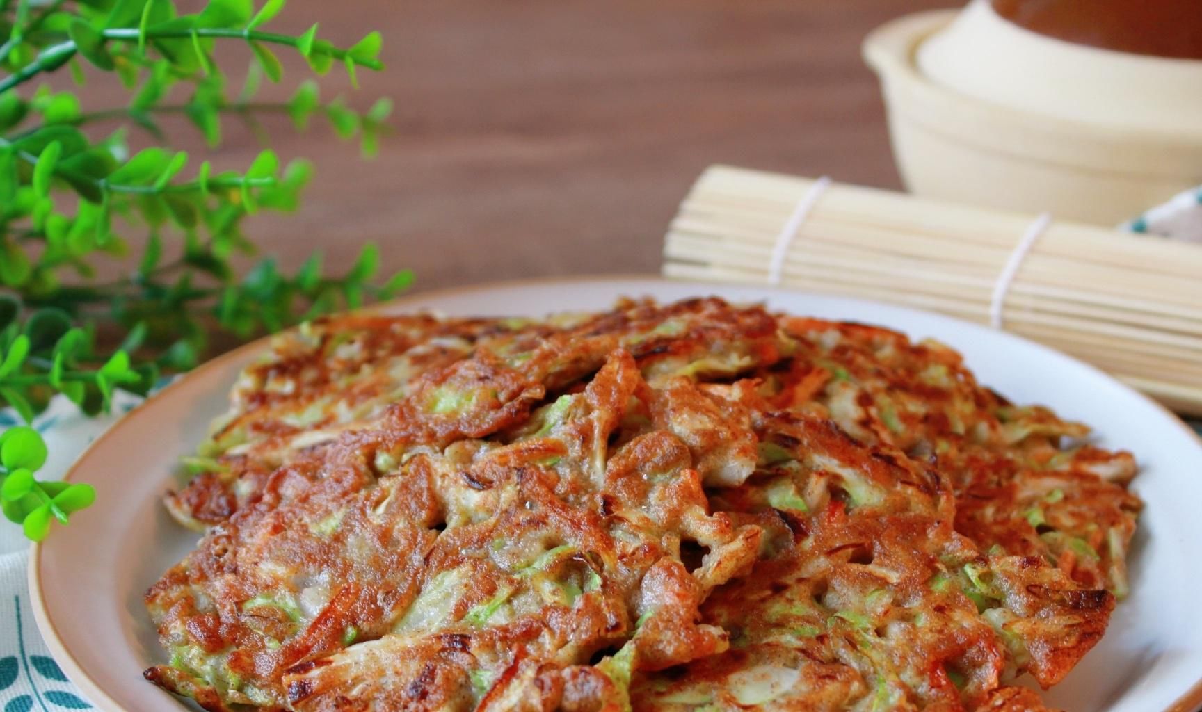 全麦粉|减肥最狠的面饼,不和面不揉面,3分钟出锅,肠胃无负担,无压力