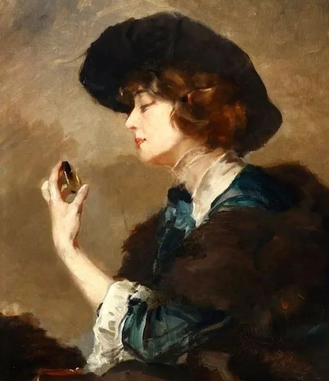 共济会@比利时艺术家古韦卢斯油画里的女子,有深度有内涵