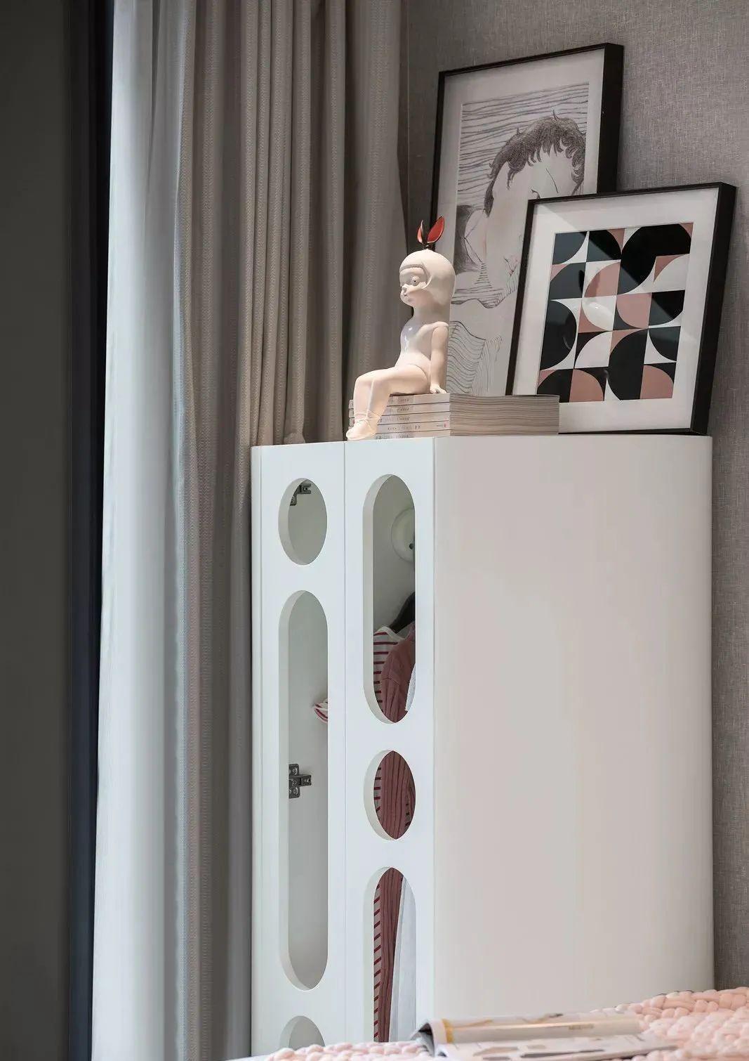 背景墙|67平米小户型,一进屋就被吸引,全屋色调太漂亮舒服了,让人放松