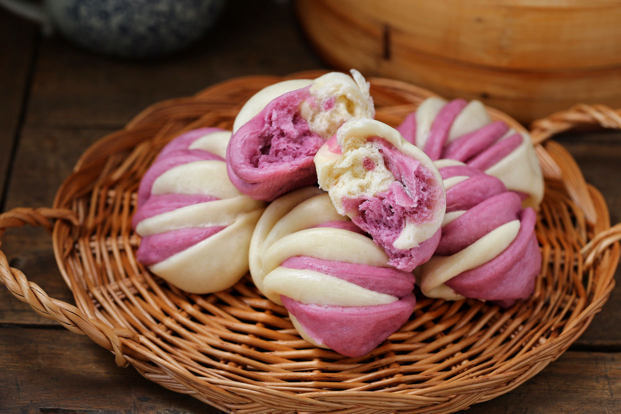 无需任何技巧就能做出双色花卷,层次分明、暄软香甜,漂亮极了!