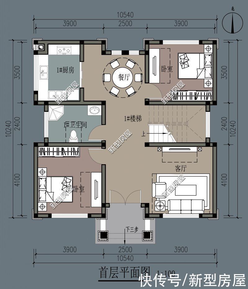预算|农村两层别墅怎么建才好看?推荐这10套图纸,总有一套适合你