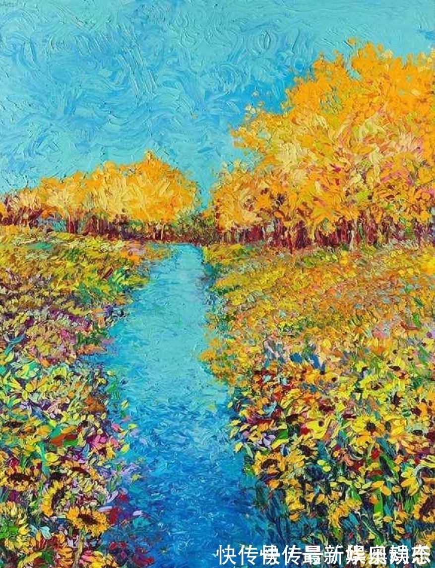 斯科特!扔掉画笔,用手指玩转色彩——美女画家艾里斯神奇的指上绘画