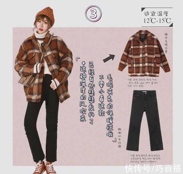 九套搭配告诉你，不同温度范围下应该怎么穿，上身兼具温度与风度