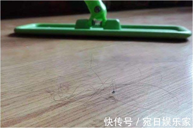 床单地板全是头发难清理只需两根橡皮筋,头发再多轻松打扫干净