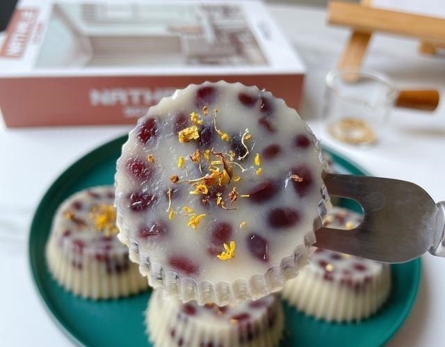 家常甜品红豆糯米糕,清新甜美,好吃不腻,做法简单,学会不亏!