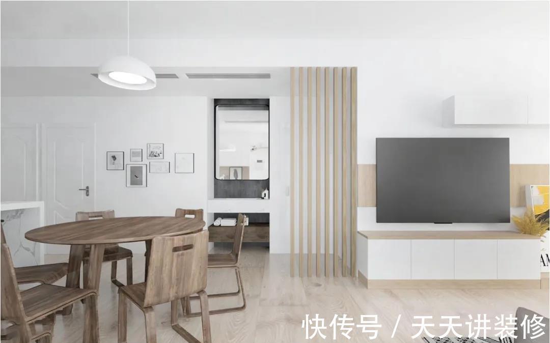 木栅栏|入户不要直接见客厅，巧用隔断，改变原始户型的缺陷，真的很实用