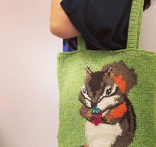 编织|把编织玩出新创意,棒针、钩针结合起来,提花也能用钩针表现