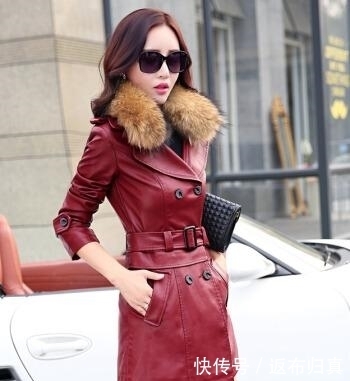 无意间发现:现在流行的“软皮衣”比风衣更利落,彰显出时尚魅力