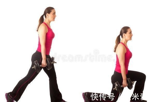 低位|弓箭步的1套训练方法,4个由简到难的动作,提升单侧腿部肌肉力量