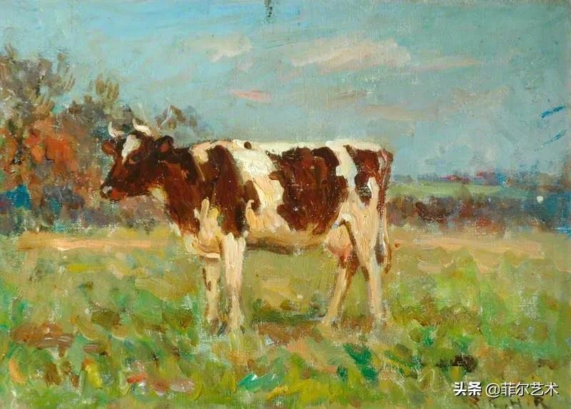 布拉德#英国画家希金斯·里格的油画艺术作品欣赏