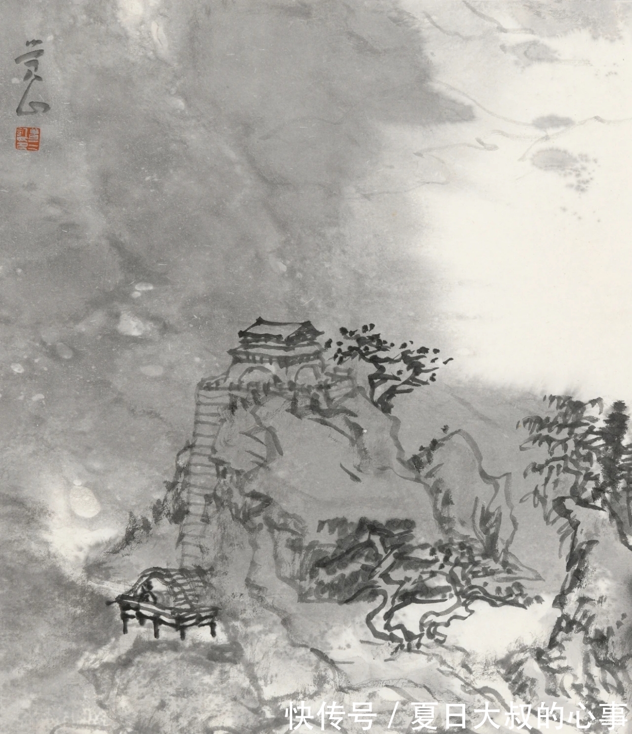 水墨山水画&似古不泥古|曾三凯水墨山水画