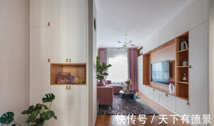 颜值|看看这套95平米北欧风,有颜值又实用,值得参考