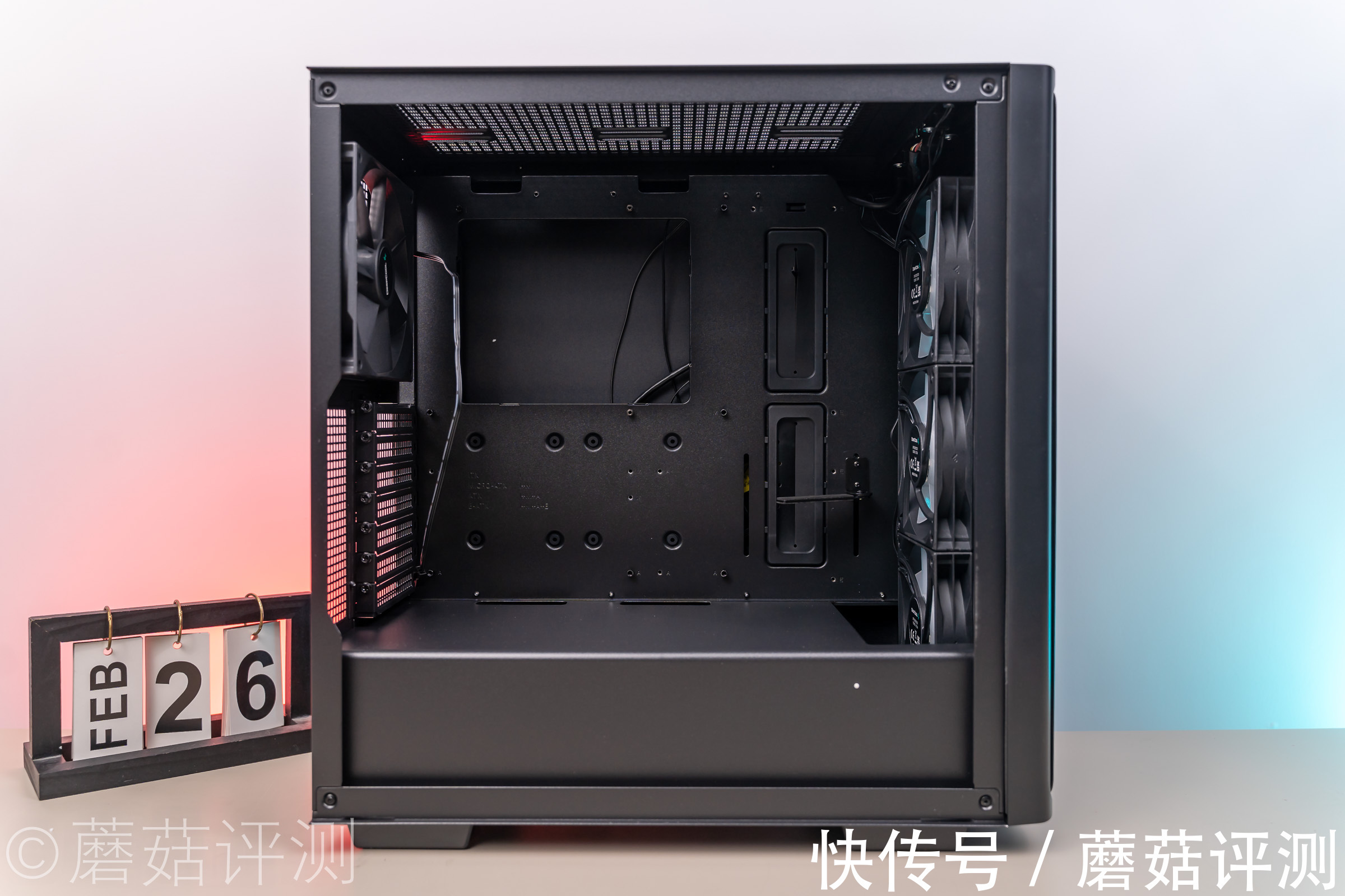 显卡|散热优秀,外观、设计精致、九州风神CK560幻境Pro中塔机箱 评测