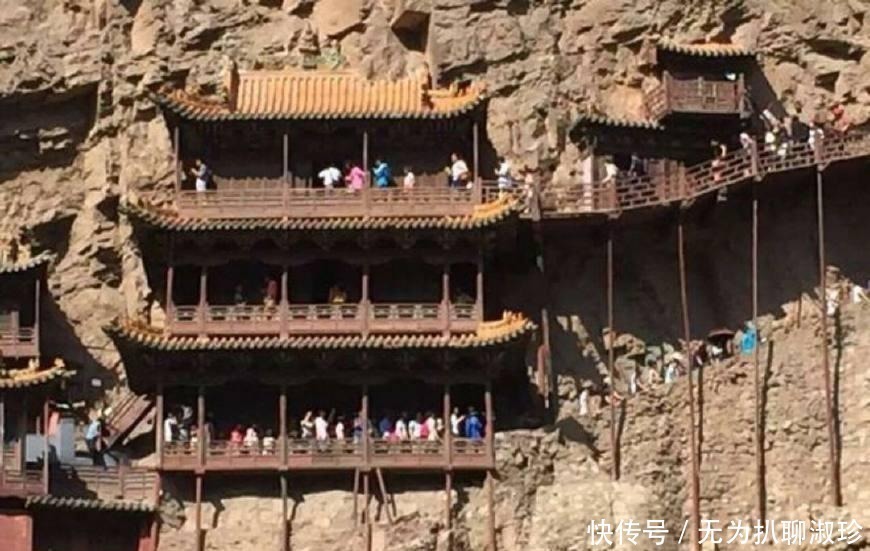 少林寺|比少林寺还悠久的寺庙, 建于恒山悬崖峭壁之上, 从未被破坏过