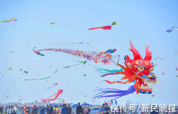 潍坊世界风筝博物馆#春暖花开之时，到“鸢都”潍坊赏风筝