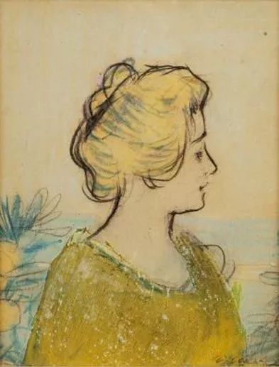 拉蒙·卡萨斯!西班牙大师 拉蒙·卡萨斯素描作品