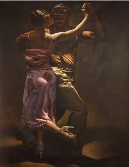 油画!舞动之魅:英国画家Hamish Blakely油画作品欣赏