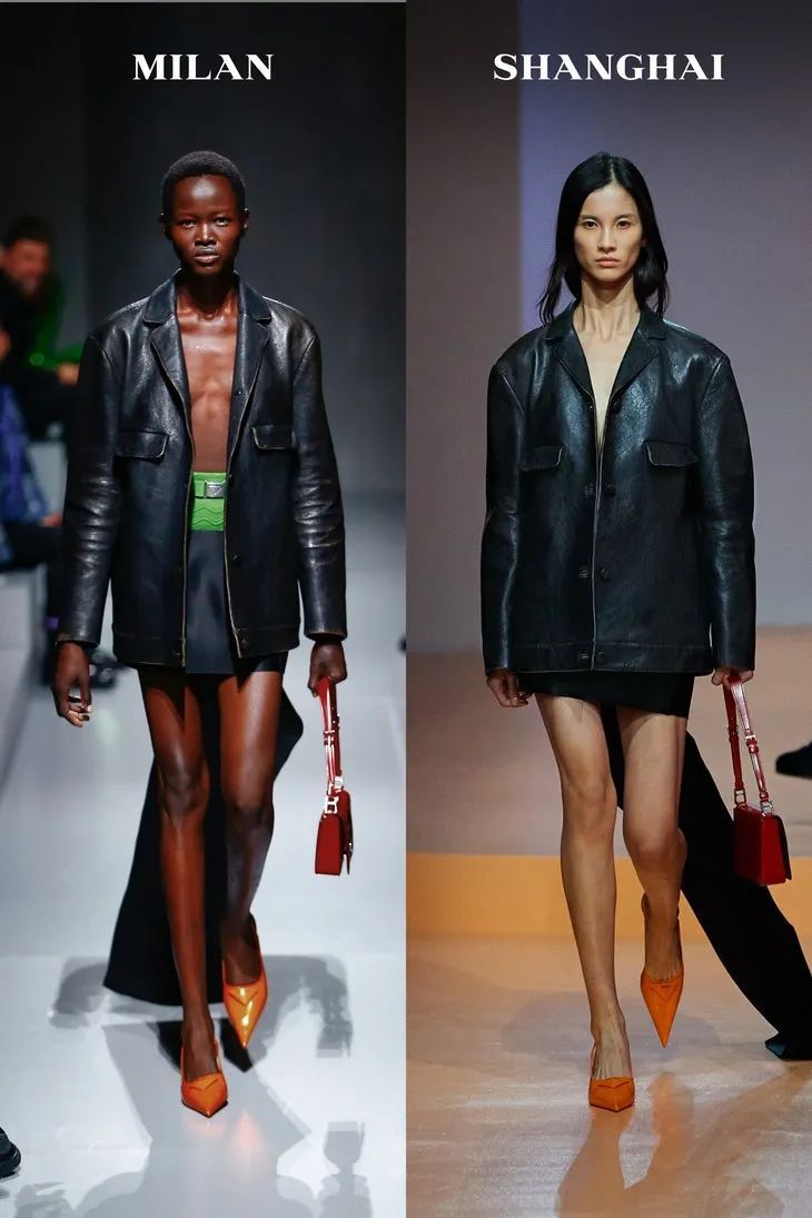 贺聪贺智米兰上海同台走秀，还是同一套|T型台 | 秀场