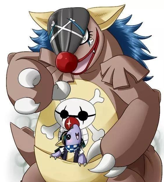 巴基|海贼王七武海邂逅神奇宝贝,巴基晋级成奶爸高傲女帝来袭!