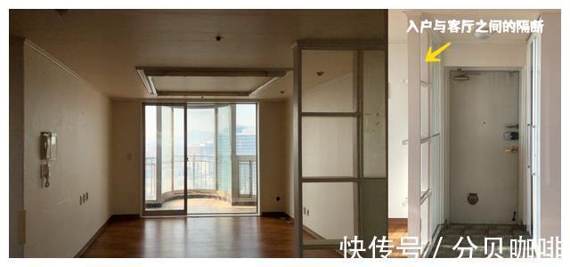 卫生间门|进门无玄关?试试她家的方法,还能多出一个餐厅,实用又耐看!