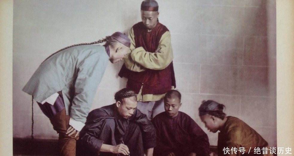 老照片|清末上色老照片：烟花酒楼的卖艺女、曾国藩孙女和李鸿章儿子成婚