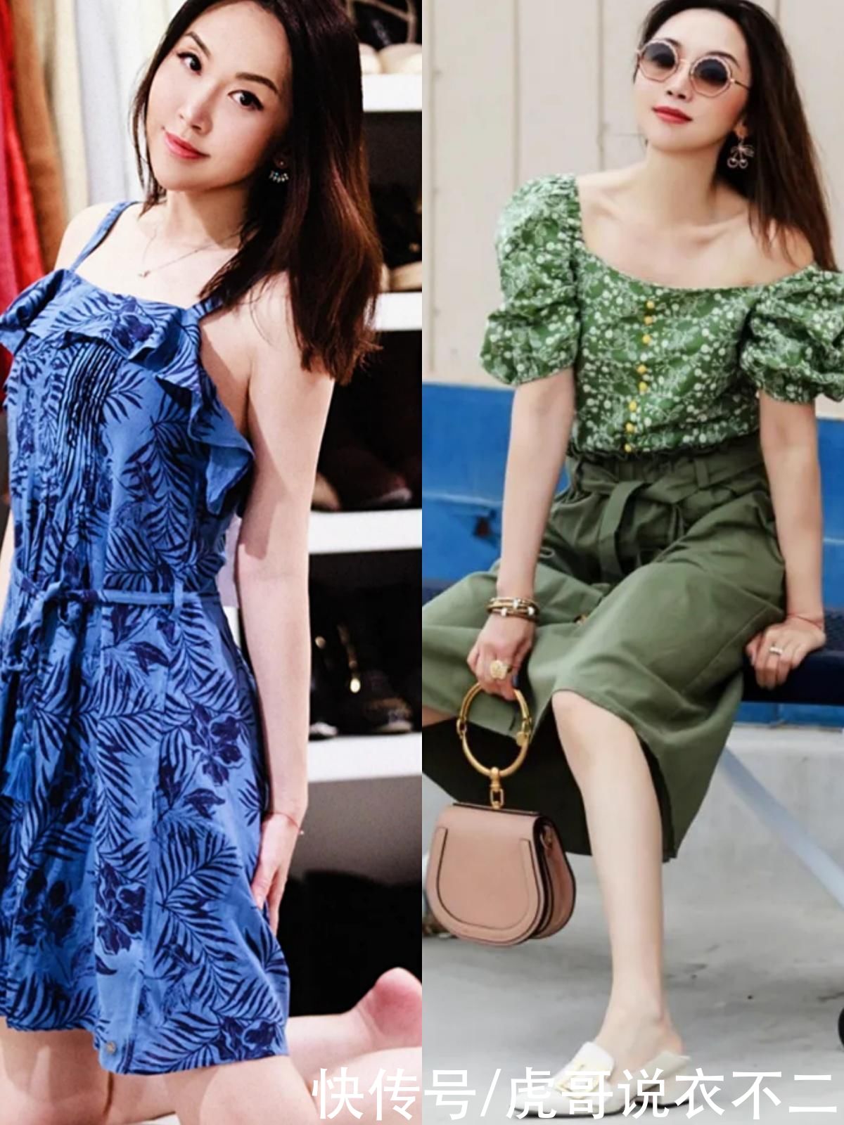 夏季|这位50岁姐姐的夏季穿搭，优雅时髦又减龄洋气，比年轻人还会打扮