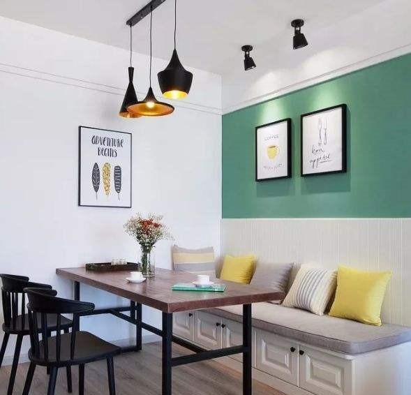 卡座|家里不要买餐桌了,头一次见到有钱人家这样设计,不得不感叹聪明