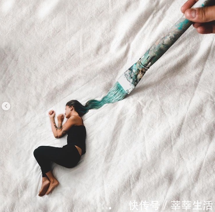 画板@这位好“色”的艺术家,拿大自然当画板,引11万人“想入非非”!