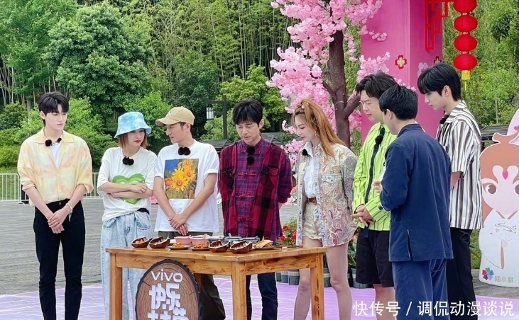 真实颜值|《快本》首次到室外录制,生图照现明星真实颜值,可谓是天差地别