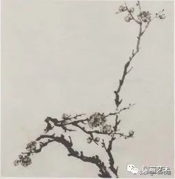 梅花$分享几组写意梅花创作示范