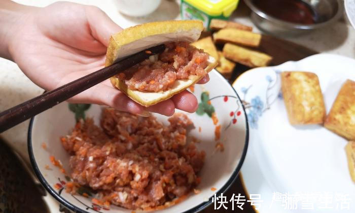 老豆腐|秋天最该吃此道菜,一煎一蒸就上桌,又香又解馋,营养好吃不上火