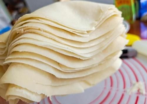 春天吃春饼！寓意五谷丰登！教你1招，春饼轻薄如纸，张张好揭！