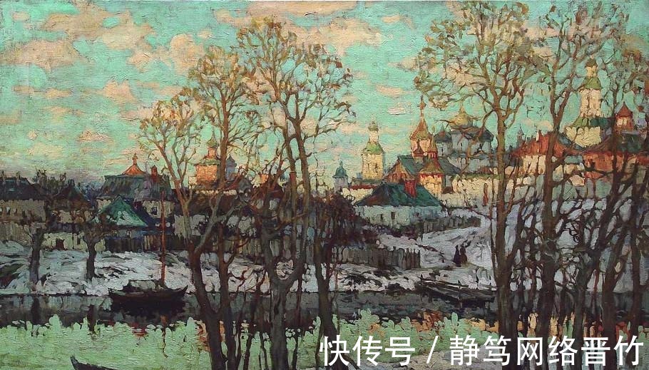 康斯坦丁|俄罗斯印象派画家,康斯坦丁诺维奇加勒巴多夫,油画作品欣赏
