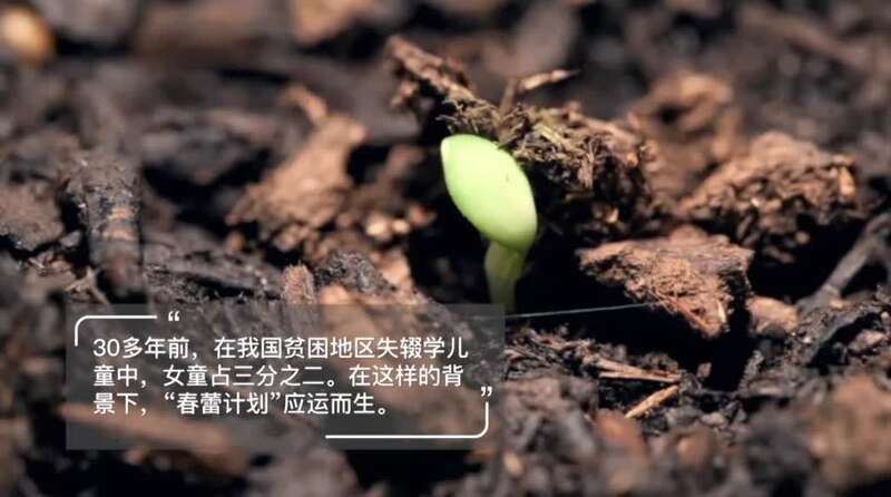 学龄段|中国儿基会发布建会40周年系列短视频“春蕾计划”累计资助各学龄段女童386万人次