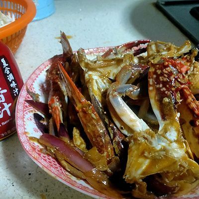 梭子蟹|麻辣梭子蟹