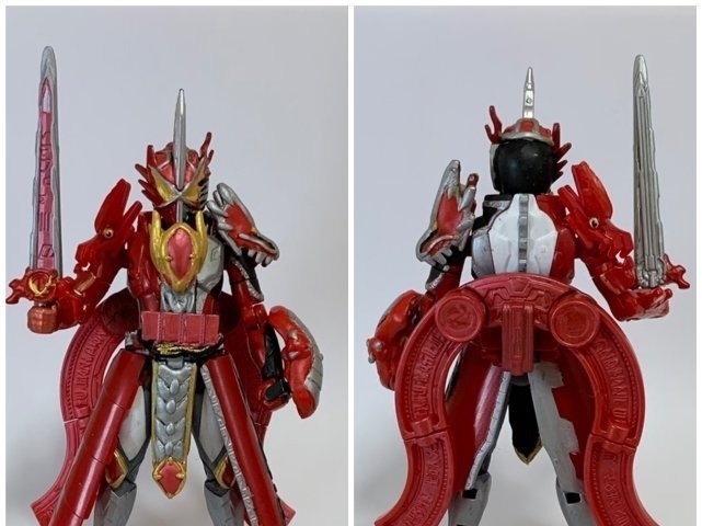 不死鸟|假面骑士圣刃魔改手办欣赏,克罗兹化身青龙剑士,不死鸟惊艳重涂