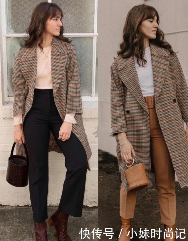 梨形|初冬微胖梨形身材怎么穿才高级?人气博主教你3招,优雅又干练