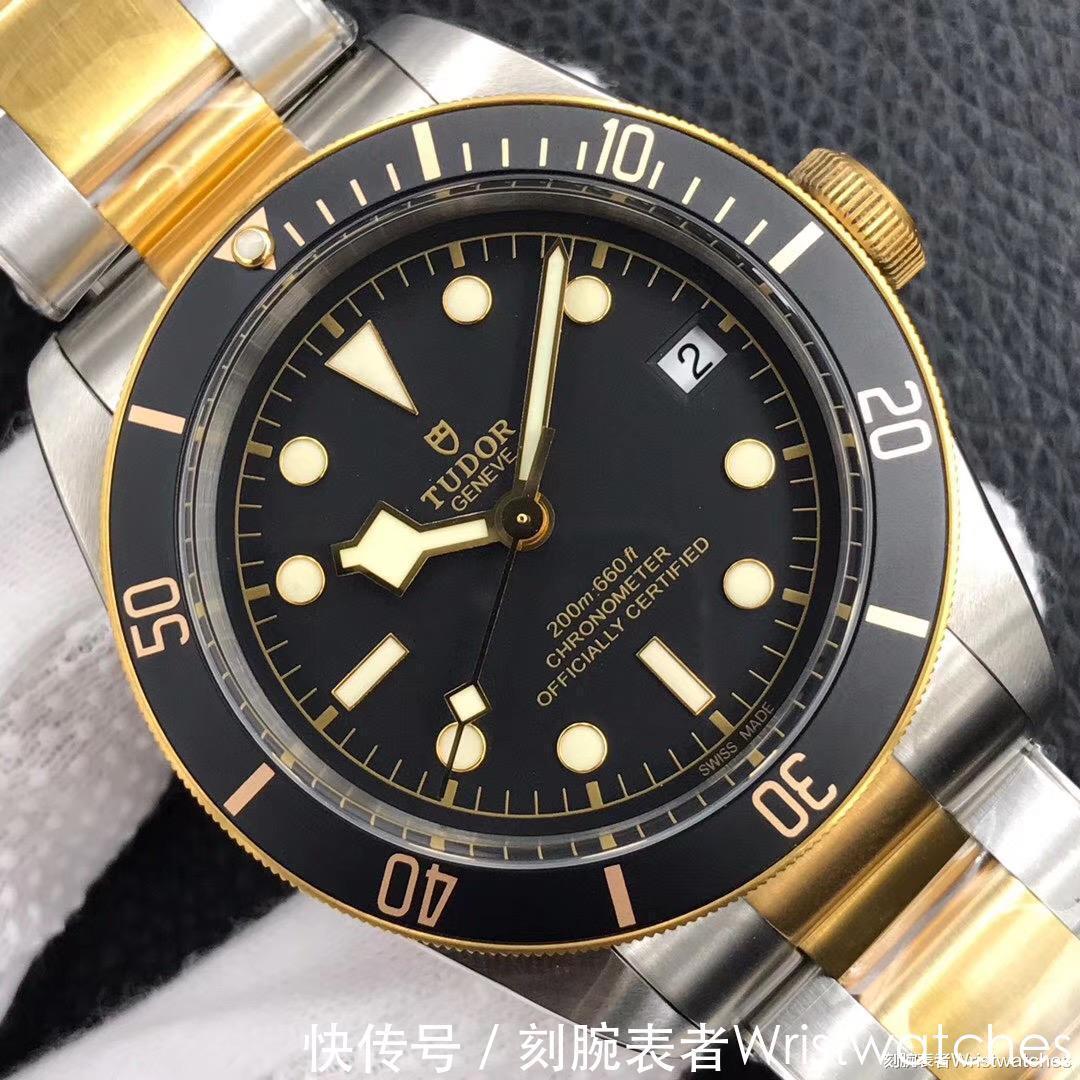 帝舵 ZF厂帝舵启承碧湾间金黑盘79733N复刻表测评!