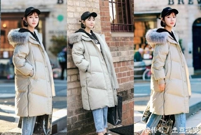 搭卫|冬天最流行的长款羽绒服,内搭卫衣,比大衣好看多了!