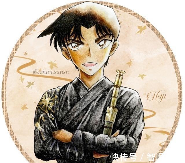 工藤新一|当名侦探柯南换上了古装,灰原哀像小仙女,毛利兰太可了