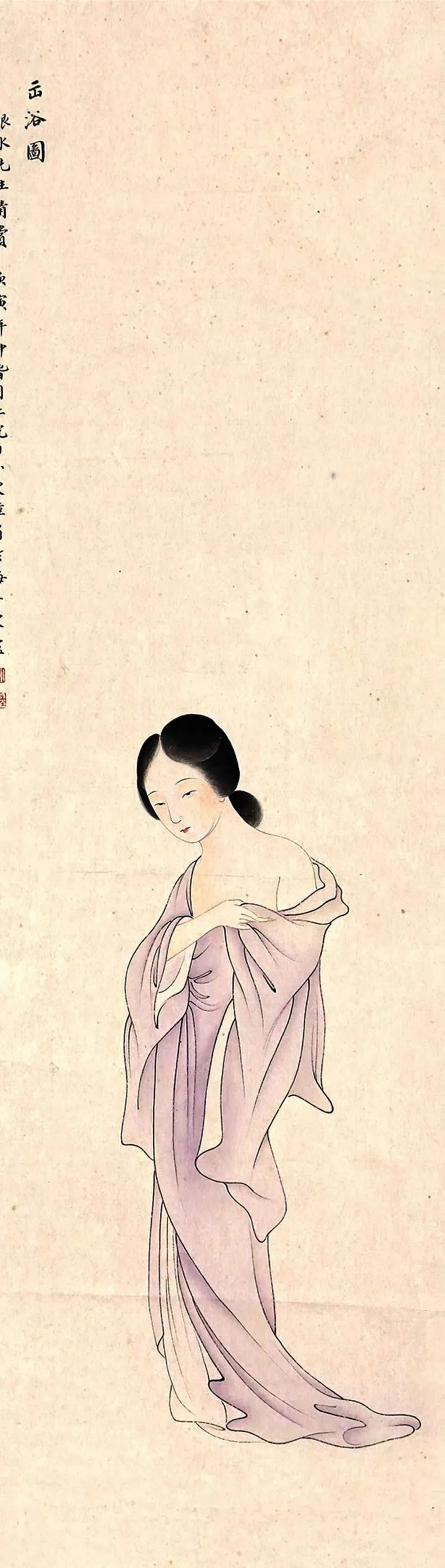 题识#绝世佳人陆小曼的一幅怪画,令人意想不到