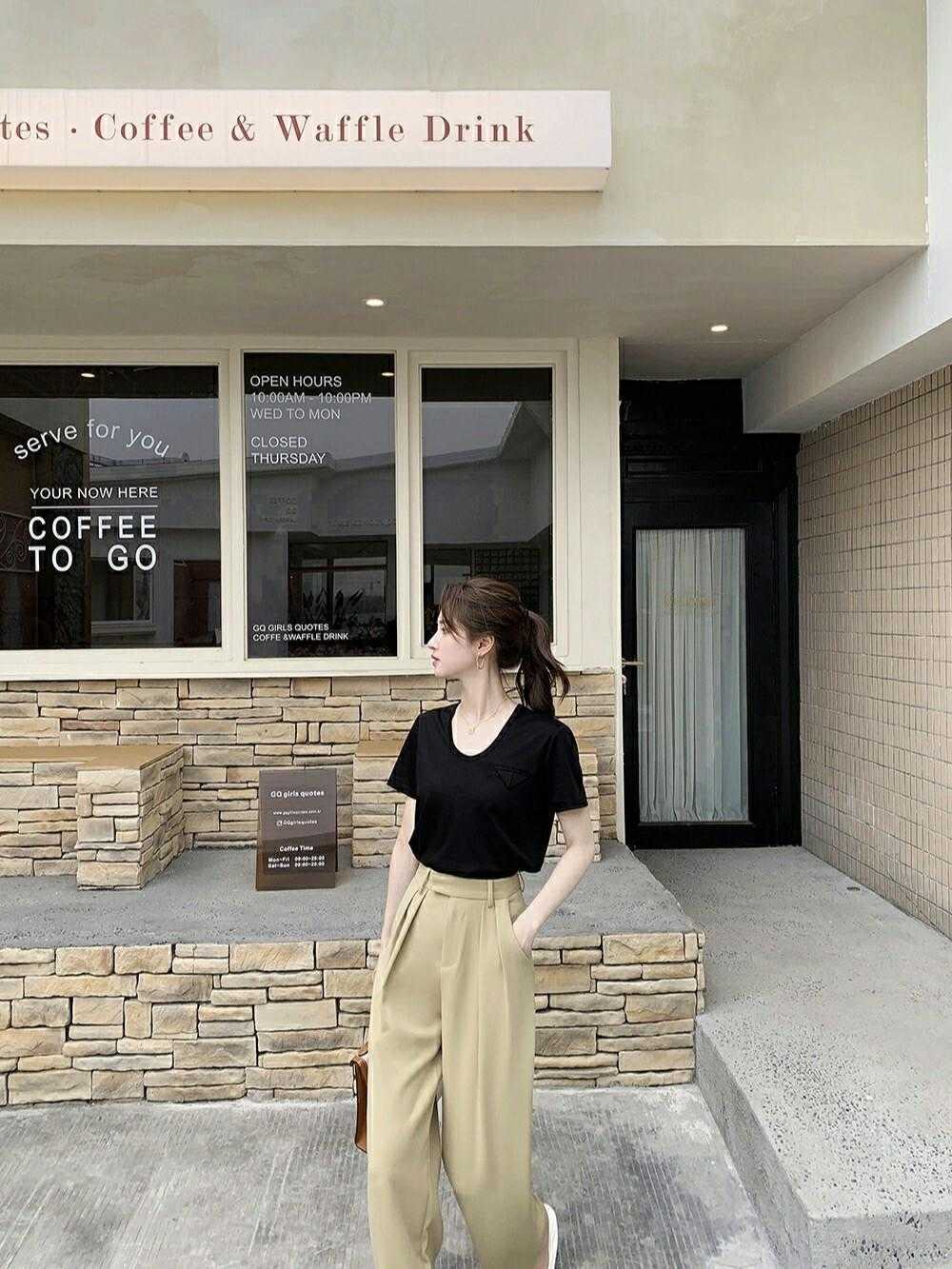 搭配|穿T恤记住这几点，不平凡的女孩也能穿出高级感，优雅大方